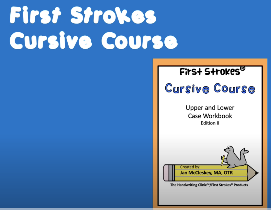 Self Paced Cursive Handwriting Course for 2nd Grade – Aduts