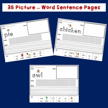 September Themed Picture - Word Sentences for Writing - Image 3