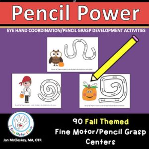 How to Have a Correct Pencil Grasp Activities FALL THEMED