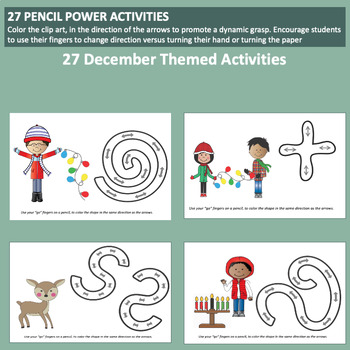 How to Have a Correct Pencil Grasp Activities DECEMBER THEMED FINE MOTOR - Image 2