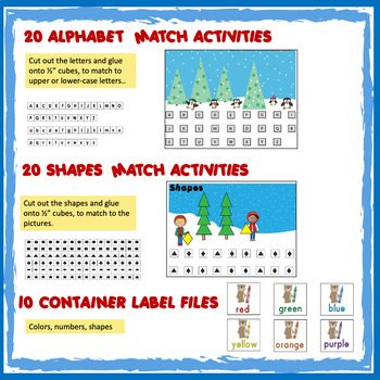 Winter Fine Motor Tongs Activities for Preschool and Kindergarten - Image 4
