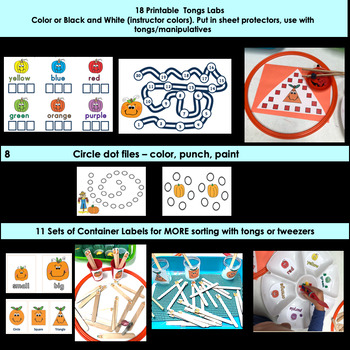 Pumpkin Themed Fine Motor Labs - Image 2