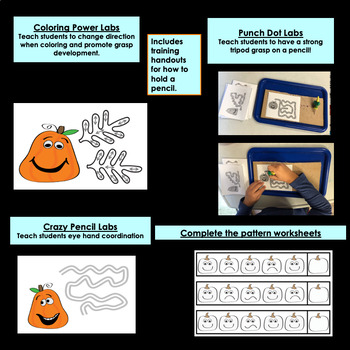 Pumpkin Themed Fine Motor Labs - Image 3
