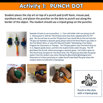 Fine Motor: FARM ANIMAL POKE ART - Image 3