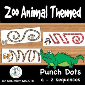 Fine Motor Centers Alphabet Sequence Activities
