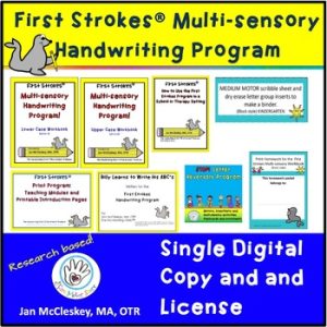 First Strokes Multi-sensory Handwriting - Individual License