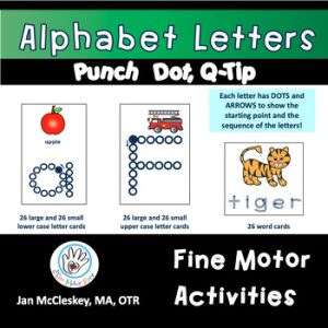 Pokey Pin ALPHABET!