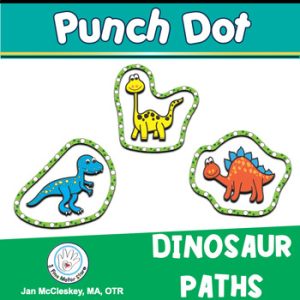 Dinosaur Pokey Pin Fine Motor Activities