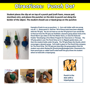 Poke Dot Activities to Develop Pencil Grasp - Image 3
