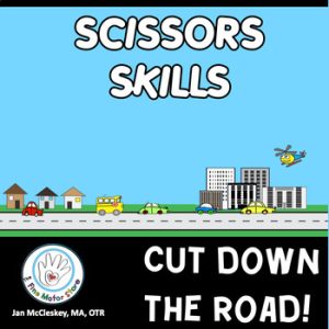 TRANSPORTATION SCISSORS SKILLS Activities for Cutting Practice
