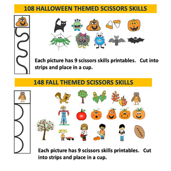 Preschool Kindergarten Scissors Skills Cutting Skills for Centers - Image 3