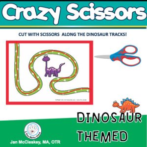 Scissors Skills DINOSAURS