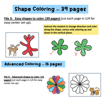 Teach Coloring Skills and How to Color in the Lines WINTER THEMED - Image 4