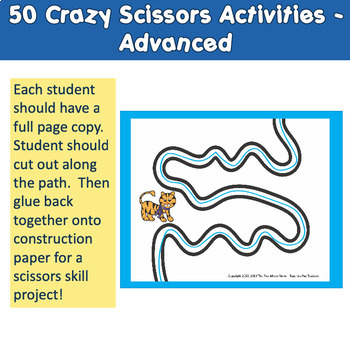 Scissors Skills Winter Themed - Image 3