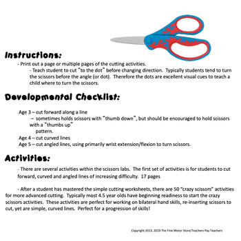 Scissors Skills Winter Themed - Image 4